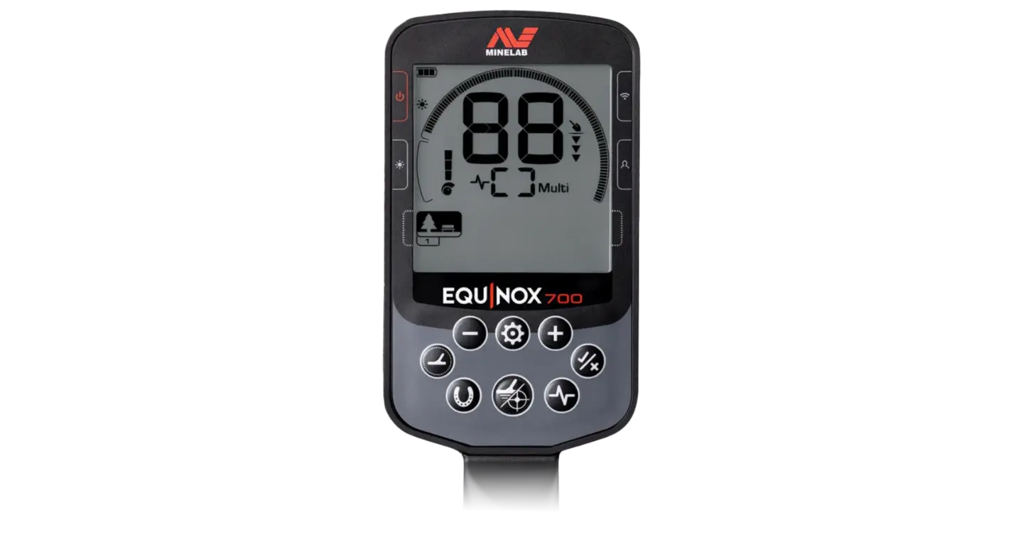 Minelab Equinox 700 - side view