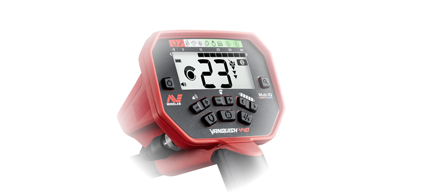 Minelab Vanquish 440 - side view