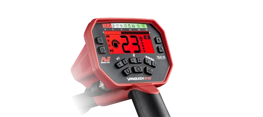 Minelab Vanquish 540 - side view